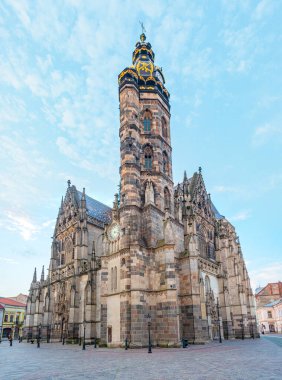 Kosice, Slovakya 'daki Aziz Elisabeth Katedrali.
