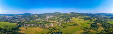 Banska Stiavnica, Slovakya Panorama Manzarası