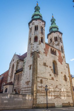 Krakow / Cracow 'daki Saint Andrew Kilisesi, Polonya...