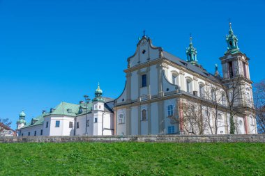 Krakow, Polonya 'daki antik Aziz Michael Başmelek Kilisesi.