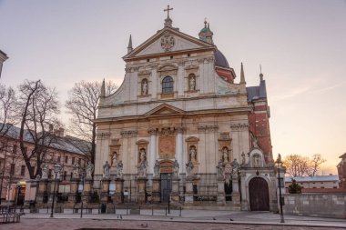 Aziz Peter ve Paul Kilisesi Krakow / Krakow, Polonya 'da...