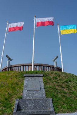Kosciuszko Tepesi Polonya 'nın Krakow.IMAGE kasabasında