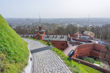 Kosciuszko Tepesi Polonya 'nın Krakow.IMAGE kasabasında