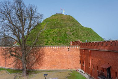 Kosciuszko Tepesi Polonya 'nın Krakow.IMAGE kasabasında