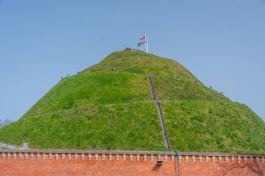 Kosciuszko Tepesi Polonya 'nın Krakow.IMAGE kasabasında