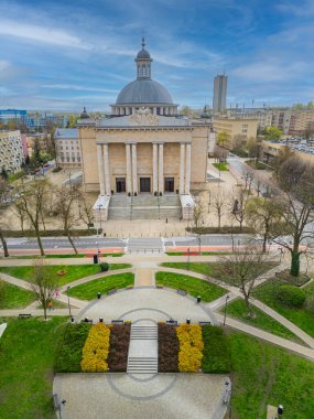 Katowice 'deki İsa' nın Katedrali, Poland.IMAGE