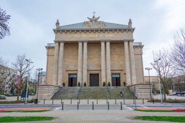 Katowice 'deki İsa' nın Katedrali, Poland.IMAGE