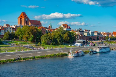 Torun 'un Poland.IMAGE' deki panorama görüntüsü