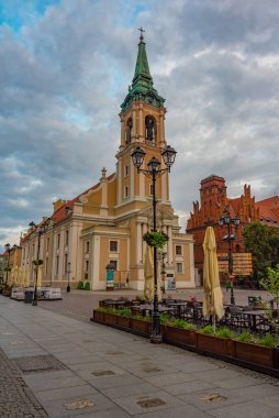 Torun 'daki Eski Belediye Sarayı Bölge Müzesi, Poland.IMAGE