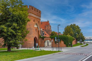 Torun, Poland.IMAGE Mostowa kapısı