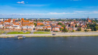 Torun 'un Poland.IMAGE' deki hava manzarası