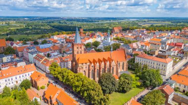 Roma Katolik Kilisesi Chelmno, Poland.IMAGE 'de Kutsal Bakire Meryem' in Varsayımı