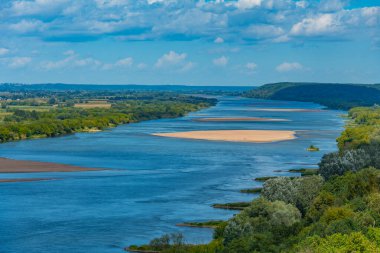 Grudziadz, Poland.IMAGE yakınlarındaki Vistula Nehri bataklıkları