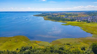 Poland.IMAGE 'deki Slone Laki rezervinin panorama görünümü