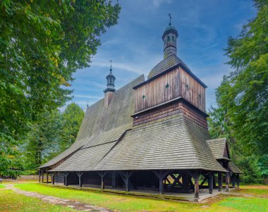 Polanyadaki Başmelek Aziz Mikail Kilisesi, Poland.IMAGE