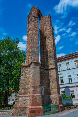 Çek Cumhuriyeti Benesov u Prahy 'deki Minorite Manastırı harabeleri.