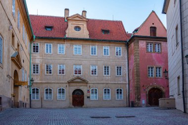 Çek Cumhuriyeti Prag Şatosu 'ndaki Jirska Caddesi.