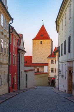 Çek Cumhuriyeti Prag Şatosu 'ndaki Jirska Caddesi.