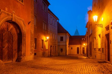 Çek Cumhuriyeti Prag Şatosu 'ndaki Jirska Caddesi.