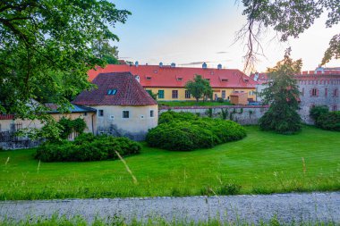 Çek kasabası Trebon.Görüntü