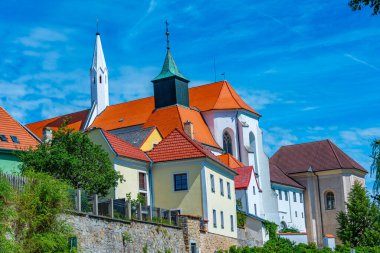 Çek Cumhuriyeti 'nden Jindrichuv Hradec' teki Baptist Kilisesi Aziz John.