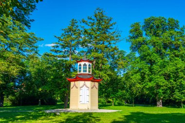 Çek Cumhuriyeti 'ndeki Slavkov u Brna Şatosu.