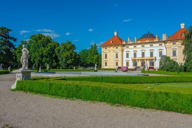Çek Cumhuriyeti 'ndeki Slavkov u Brna Şatosu.