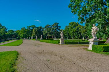 Çek Cumhuriyeti 'ndeki Slavkov u Brna Şatosu.