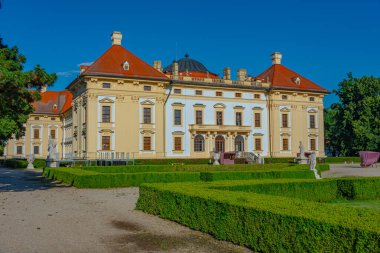 Çek Cumhuriyeti 'ndeki Slavkov u Brna Şatosu.
