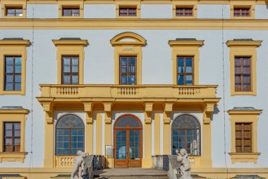 Çek Cumhuriyeti 'ndeki Slavkov u Brna Şatosu.