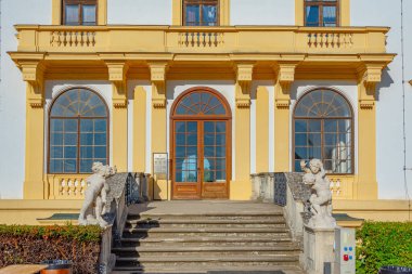 Çek Cumhuriyeti 'ndeki Slavkov u Brna Şatosu.