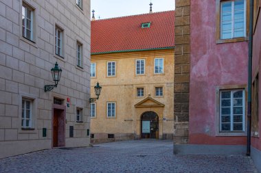Çek Cumhuriyeti Prag Şatosu 'ndaki Jirska Caddesi.