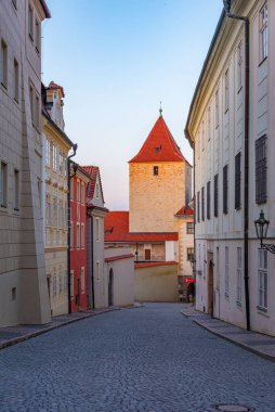 Çek Cumhuriyeti Prag Şatosu 'ndaki Jirska Caddesi.