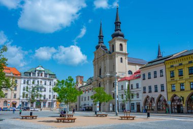 Jihlava Çek Cumhuriyeti 'ndeki Loyola Kilisesi Aziz Ignatius Kilisesi.