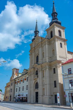 Jihlava Çek Cumhuriyeti 'ndeki Loyola Kilisesi Aziz Ignatius Kilisesi.