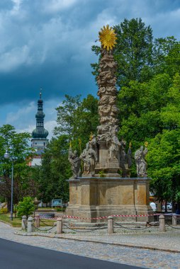 Çek Cumhuriyeti, Polna 'da veba köşe yazısı.