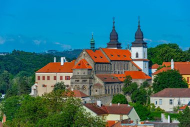Çek Cumhuriyeti Trebic 'te Aziz Prokop Bazilikası.