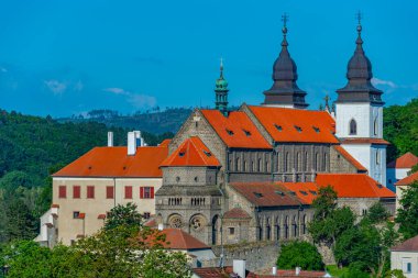 Çek Cumhuriyeti Trebic 'te Aziz Prokop Bazilikası.
