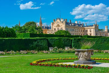 Çek Cumhuriyeti, Lednice 'de bir bahçe.