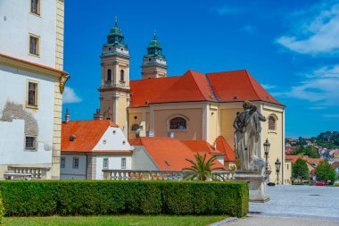 Çek Cumhuriyeti Valtice 'de Bakire Meryem Varsayımı Kilisesi.