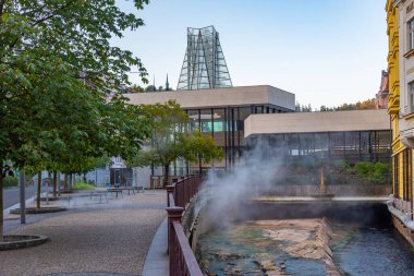 Çek Cumhuriyeti, Karlovy Vary 'de 1 Numaralı Sıcak Bahar Colonnade