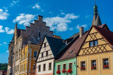 Çek Cumhuriyeti 'nde Kutsal Üçleme Sütunu. Görüntü