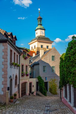 Çek Cumhuriyeti 'nde Kara Kule. Görüntü
