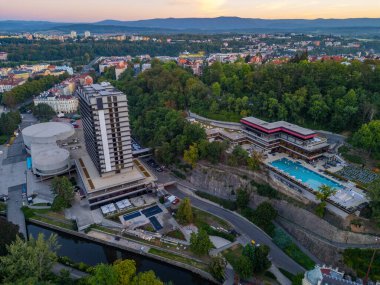 Karlovy Vary 'deki Hotel Termal, Çek Cumhuriyeti.