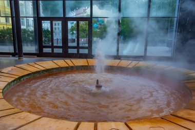 Çek Cumhuriyeti, Karlovy Vary 'de 1 Numaralı Sıcak Bahar Colonnade