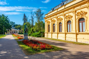 Glauber Springs Salonu - Çek Cumhuriyeti Frantiskovy Lazne 'de Dvorana Glauberovych' un övgü menüsü