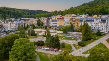 Marianske Lazne, Çek Cumhuriyeti 'nde tarihi evler.