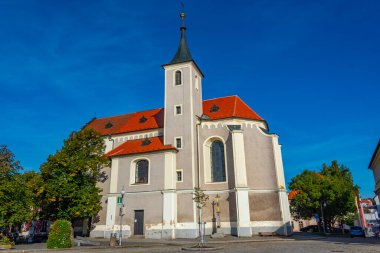 Çek Cumhuriyeti, Domazlice 'de Bakire Meryem Varsayımı Kilisesi.