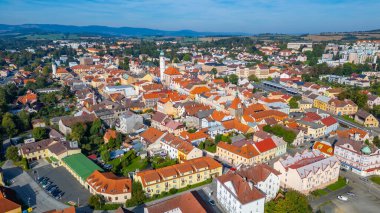 Çek Cumhuriyeti Domazlice Panorama Görüşü. Görüntü