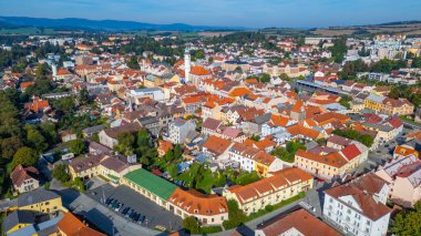 Çek Cumhuriyeti Domazlice Panorama Görüşü. Görüntü
